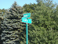 Street named after Richard Seaver in Easton, Massassuchets, USA, where he once lived