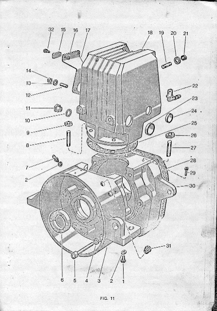 Click on the diagram for a list of corresponding spare part names and numbers